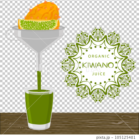 Sweet tasty natural eco product juice 105125481