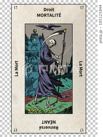 Eteiya 版塔羅牌 17 大阿爾克那死神 105125844