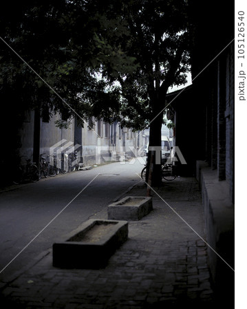 北京の古い町並み 胡同 105126540