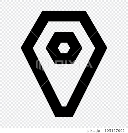 Location icon. Suitable for website UI design 105127002