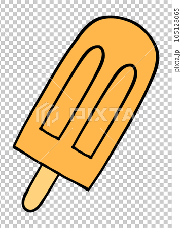 簡單的蘇打味冰棒插畫素材 105128065