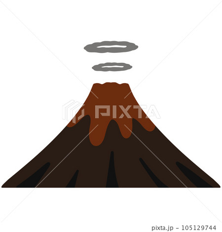 mountain icon in flat style mountain icon in flat style 105129744