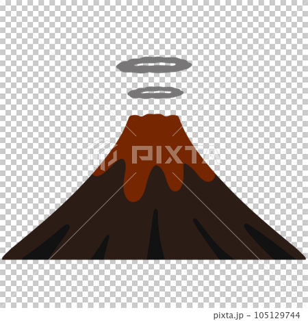 mountain icon in flat style mountain icon in flat style 105129744