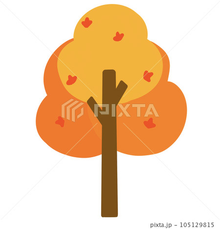 tree with autumn leaves tree with autumn leaves 105129815