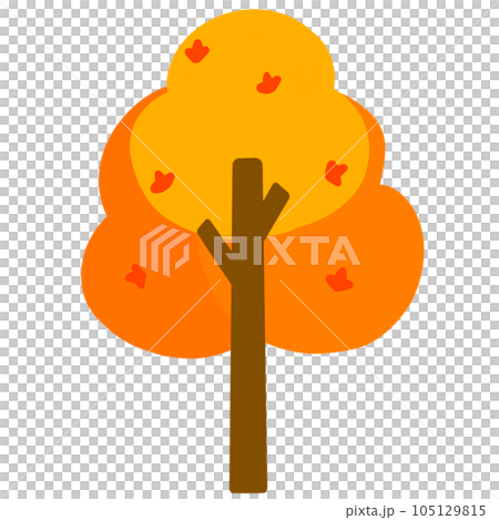 tree with autumn leaves tree with autumn leaves 105129815
