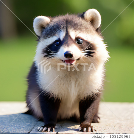 AI生成画像　かわいいタヌキ 105129965