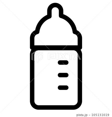 哺乳瓶のアイコン 105131019