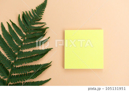 Sticker layout, sheet for writing. Mockup 105131951