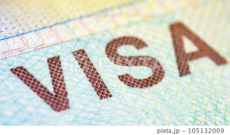 Internationa visa in passport 105132009