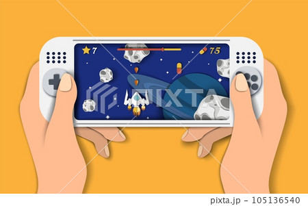 Video console games, vector flat style design illustration Video console games, vector flat style design illustration 105136540