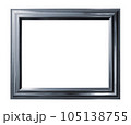 シルバーの額縁のフレーム 105138755