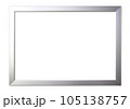 シルバーの額縁のフレーム 105138757