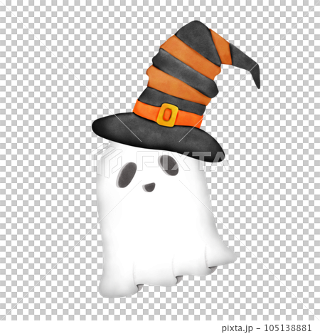 little ghost on halloween little ghost on halloween 105138881