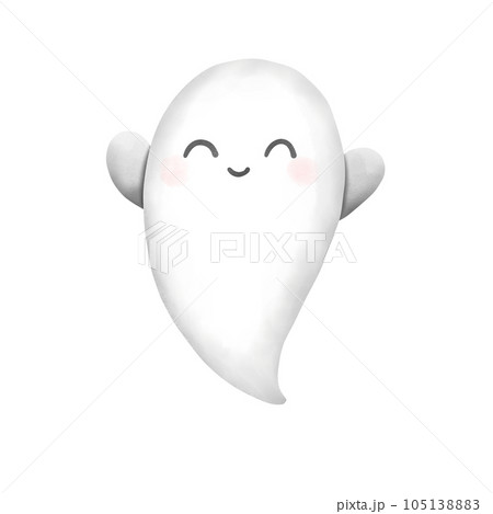 little ghost on halloween little ghost on halloween 105138883