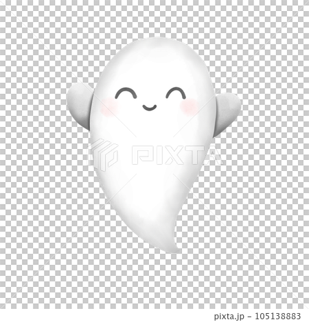 little ghost on halloween little ghost on halloween 105138883