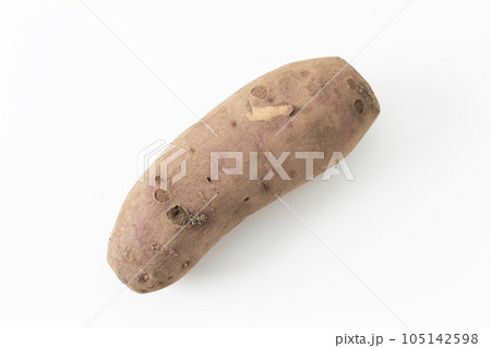 薩摩芋 白バック 薩摩芋 白バック 105142598