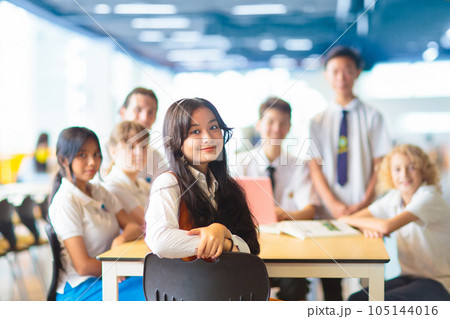 Kids back to school. Group of children. Kids back to school. Group of children. 105144016