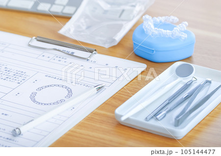 歯科医療で使用するマウスピース 105144477