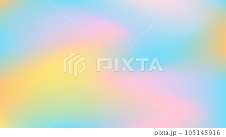 Multicolor Mesh Gradient Background. Rainbow color abstract aesthetic texture. Holographic Iridescent Graphic. Vector blurred smooth gradient hologram backdrop for poster, banner, presentation. Multicolor Mesh Gradient Background. Rainbow color abstract aesthetic texture. Holographic Iridescent Graphic. Vector blurred smooth gradient hologram backdrop for poster, banner, presentation. 105145916