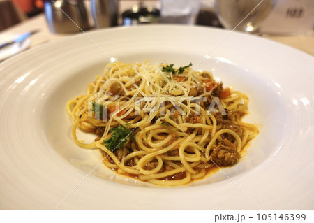豪華客船での食事 パスタ 豪華客船での食事 パスタ 105146399
