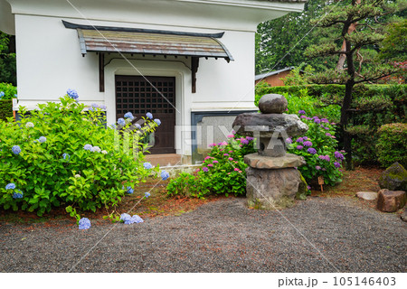 雨上がりの庭園【弘長寺】 105146403