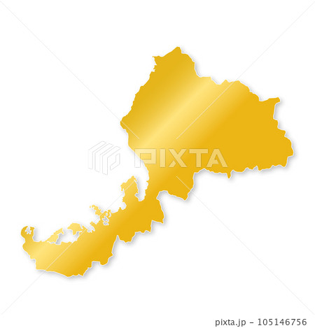 福井県地図 105146756