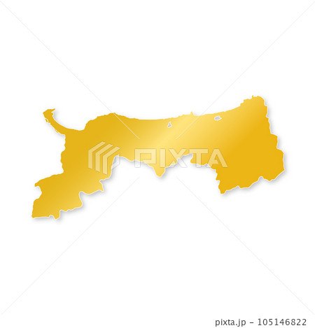 鳥取県地図 105146822
