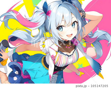 女の子のイラスト素材 女の子のイラスト素材 105147205