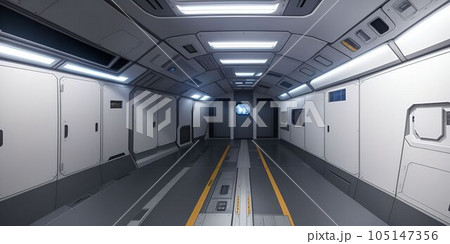 宇宙ステーションの船内 通路 宇宙ステーションの船内 通路 105147356
