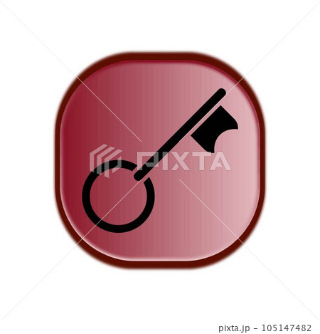 Illustration Vector graphic of key icon template 105147482