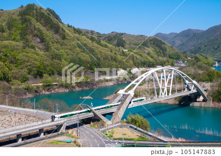 【E257系】吾妻線 川湯温泉〜長野原草津口【第三吾妻川橋梁】 105147883