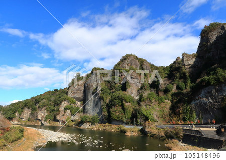 青の洞門の景観 青の洞門の景観 105148496