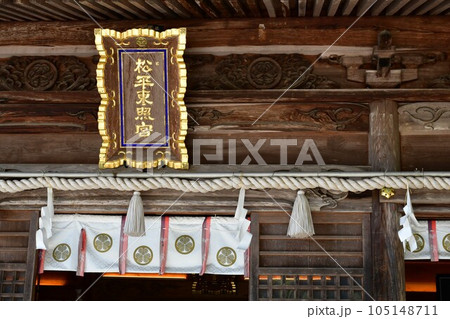 初夏の松平東照宮　松平の郷 105148711