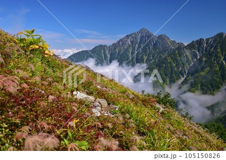剱岳 秋山トレッキング 剱岳 秋山トレッキング 105150826