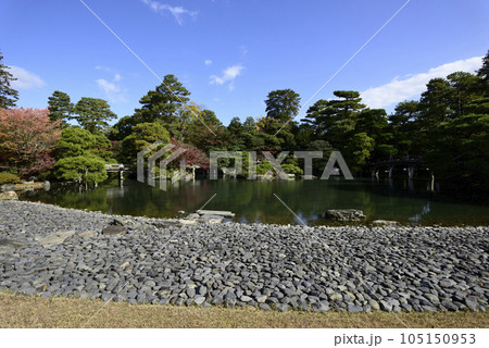 京都御所　御池庭 105150953