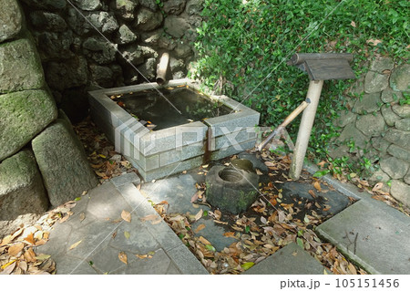 水が湧き続けている羅漢の井【里見公園・国府台城跡】千葉県市川市 水が湧き続けている羅漢の井【里見公園・国府台城跡】千葉県市川市 105151456