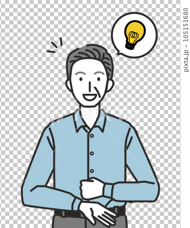 Senior male flash Senior male flash 105151680