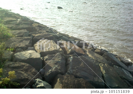 石積みの海岸 石積みの海岸 105151839