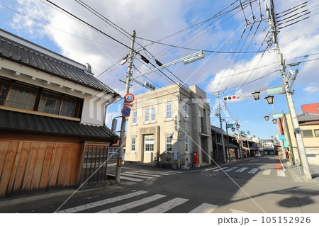茨城 桜川 丸ポストのある風景(旧真壁郵便局) 茨城 桜川 丸ポストのある風景(旧真壁郵便局) 105152926