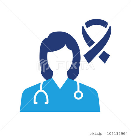 Oncologist flat icon. Vector illustrationのイラスト素材 [105152964] - PIXTA