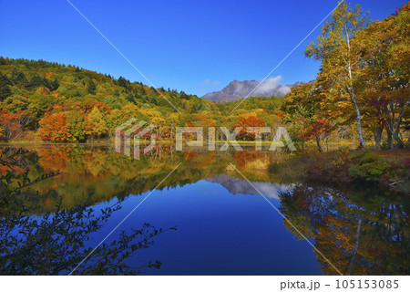 戸隠山と小鳥ヶ池 105153085