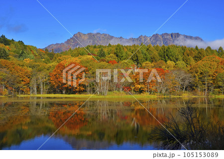 戸隠山と小鳥ヶ池 105153089