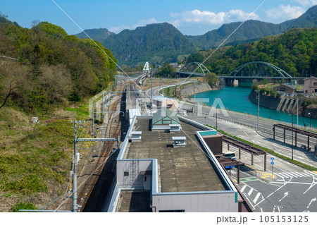 【駅舎】吾妻線 長野原草津口【吾妻川】 105153125