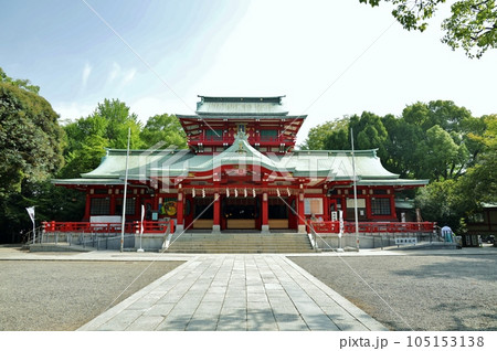 新緑に包まれた富岡八幡宮 新緑に包まれた富岡八幡宮 105153138