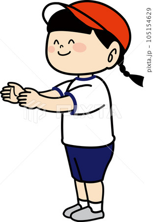 前ならえの女の子2 前ならえの女の子2 105154629