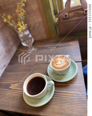 コーヒーとお花 コーヒーとお花 105155080