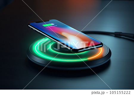Wireless charging smartphone. Wireless charging smartphone. 105155222
