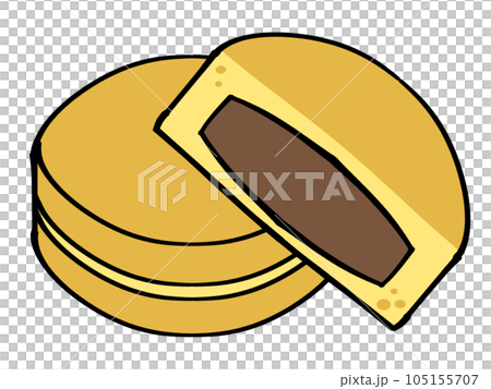 Illustration material of simple large-sized grill Illustration material of simple large-sized grill 105155707