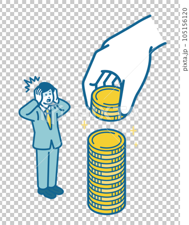 coin, cash, vector 105156120