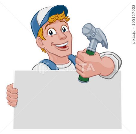 Hammer Carpenter Construction Builder Handyman Hammer Carpenter Construction Builder Handyman 105157002